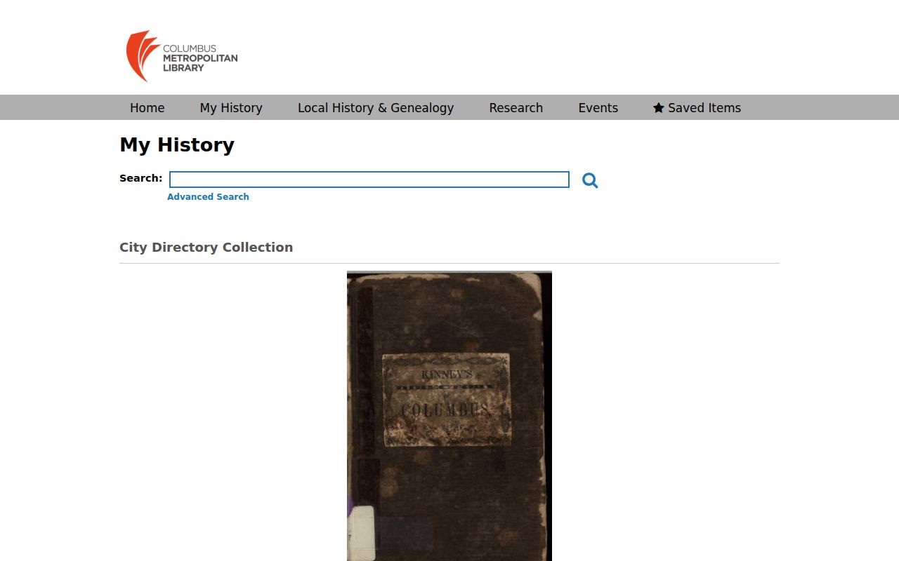 Whitehall city directory digitized CML collection