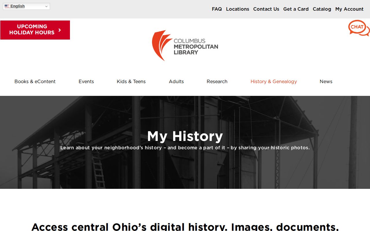 Whitehall residents directory Columbus Metropolitan Library history resources