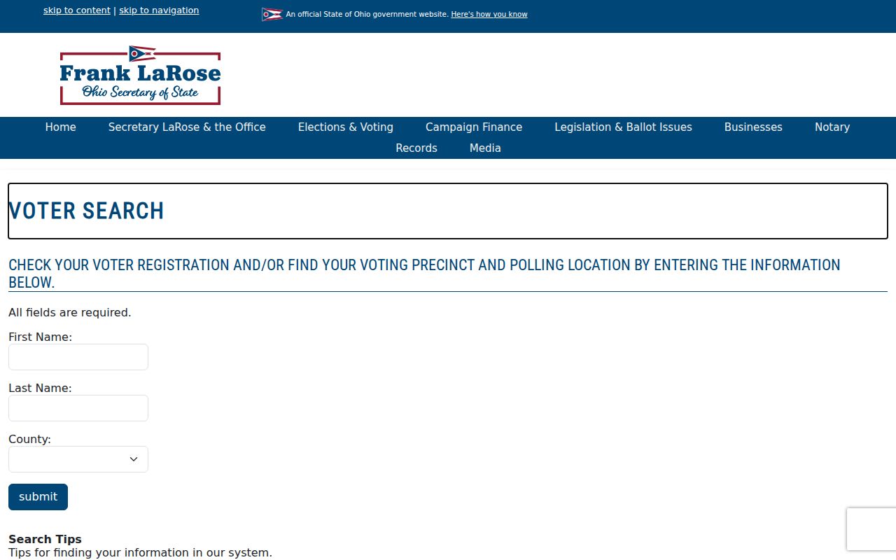 Whitehall residents directory Ohio voter search